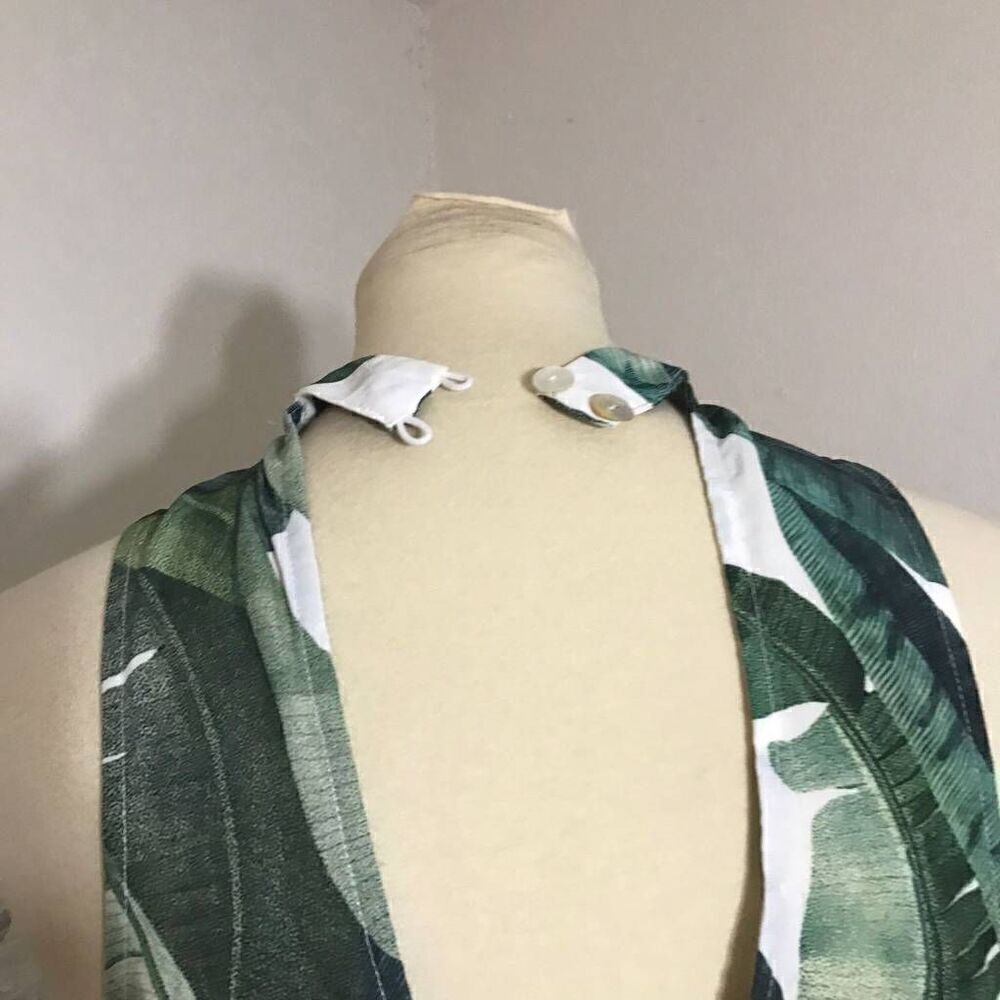 Show Me Your Mumu Casey Collar Halter Top Size Small - Picture 6 of 8